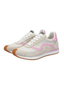 JOOP! Sneaker JOOP "Sneaker Misto Leone Sneaker xc6", Damen, Gr. 36, beige (beige, rosa), Obermaterial: 90% Rindsleder Leather cow. 10% Textilmaterial TEXMAT. Futter: 100% Textilmaterial TEXMAT. 100% Synthetik synthetic., Schuhe Sneaker