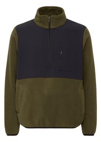Troyer Blend "Troyer BHMARIO halfzipp", Herren, Gr. L, schwarz (forest night), Obermaterial: 100% Polyester PES., Pullover Troyer