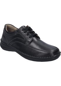 Schn&uuml;rschuh Josef Seibel "New Anvers 62, schwarz", Herren, Gr. 41, schwarz, Obermaterial: 100% Rindsleder Leather cow., Schuhe Schn&uuml;rschuh