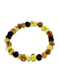 Armband OSTSEE-SCHMUCK "- Tracy bunt - Bernstein -" Gr. 19, bunt (mehrfarbig), Armb&auml;nder, Damen, Blacklist, Armband