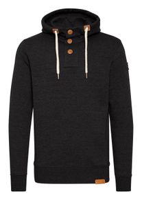 !Solid Kapuzenpullover SOLID "Hoodie SDTripStrip", Herren, Gr. XL, schwarz, Obermaterial: 50% Baumwolle CO. 50% Polyester PES., unifarben, Pullover Kapuzenpullover