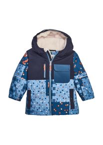 Skijacke "FISW 43 MNS SKI JCKT", M&auml;dchen, Gr. 110/116, blau (navy), Obermaterial: 100% Polyester;Futter: 100% Polyester;F&uuml;llung: 100% Polyester, FIRST INSTINCT BY Killtec, Jacken Skijacke, Wind- und wasserdichte Kinderjacke mit Fleecekapuze und Schneefang