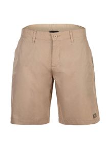 Bermudas Emporio Armani "Bermuda-Shorts SATIN LABEL", Damen, Gr. L, N-Gr, beige (taupe), Obermaterial: 100% Baumwolle CO., Hosen Bermudas