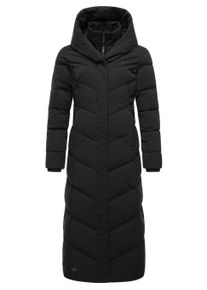 Steppmantel Ragwear "Steppmantel Natalka Extralong", Damen, Gr. XXL, schwarz, Obermaterial: 100% Polyester PES. Obermaterial: Futter: 100% Polyester PES. 100% Polyester PES., M&auml;ntel Steppmantel