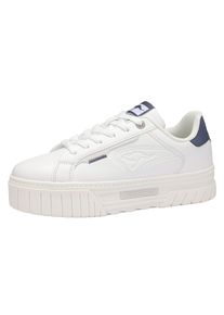 Sneaker Kangaroos "KANGALIFT ROSY", Damen, Gr. 41, wei&szlig;, grisaille, Synthetik, Schuhe Sneaker