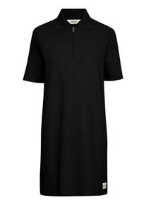 Strickkleid oxmo "Strickkleid OXJonna", Damen, Gr. XS, N-Gr, schwarz, Obermaterial: 60% Baumwolle CO. 40% Polyester PES., Kleider Strickkleid