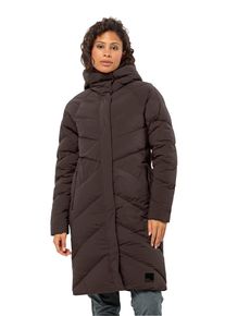 Daunenmantel Jack Wolfskin "MARIENPLATZ COAT W RDS", Damen, Gr. M (38/40), peat, Obermaterial: 87% Polyamid, 13% sonstige Fasern. Futter: 100% Polyester. F&uuml;llung: 90% Entendaune, 10% sonstige Fasern, M&auml;ntel Daunenmantel