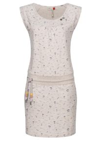 Sommerkleid Ragwear "Sommerkleid Penelope", Damen, Gr. XS, N-Gr, beige (beige print22), Obermaterial: 100% Baumwolle CO. Obermaterial: 100% Baumwolle CO., Kleider Sommerkleid