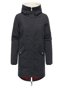 Kurzmantel Ragwear "Wintermantel Coogle YOUMODO", Damen, Gr. M, schwarz, Obermaterial: 68% Baumwolle CO. 32% Nylon NY. Obermaterial: Futter: 100% Polyester PES. 100% Polyester PES., M&auml;ntel Kurzmantel
