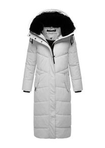 Steppmantel Navahoo "Steppmantel Hingucker XIV", Damen, Gr. XXL, grau (light grau), Obermaterial: 100% Polyester PES. Obermaterial: Futter: 100% Polyester PES. 100% Polyester PES., M&auml;ntel Steppmantel