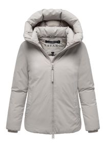 Winterjacke Navahoo "Winterjacke Bl&uuml;tenlicht 14", Damen, Gr. S, beige (bone), Obermaterial: 100% Polyester PES. Obermaterial: Futter: 100% Polyester PES. 100% Polyester PES., Jacken Winterjacke