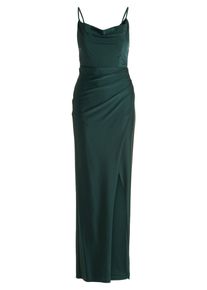 Abendkleid Vera Mont "Abendkleid figurbetont", Damen, Gr. 42, EURO, gr&uuml;n (dusty slate), 81% Polyamid PA. 19% Elasthan EL., Kleider Abendkleid