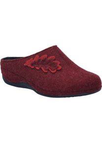 Hausschuh Josef Seibel "Cholet 05, bordeaux-kombi", Damen, Gr. 36, rot (bordeaux, kombi), Obermaterial: 100% Textilmaterial TEXMAT., Schuhe Hausschuh