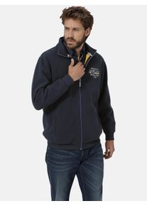 Sweatjacke Babista "Fleecejacke FIORILATO", Herren, Gr. M, blau (dunkelblau), Obermaterial: 100% Polyester COOLMAX PES(Coolmax)., Sweatjacken Sweatjacke