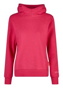 Kapuzenpullover SALZHAUT "Hoodie VISIT", Damen, Gr. M, rot (beetroot), Obermaterial: 70% Baumwolle CO. 30% Polyester PES., Pullover Kapuzenpullover