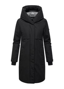 Wintermantel Navahoo "Wintermantel Domingaa 14", Damen, Gr. XXL, schwarz, Obermaterial: 100% Polyester PES. Obermaterial: Futter: 95% Polyester PES. 5% Elasthan EL. 100% Polyester PES., M&auml;ntel Wintermantel