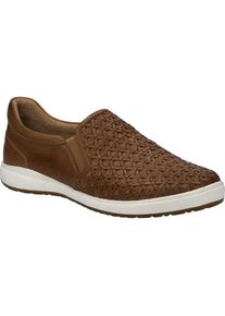 Slipper Josef Seibel "Caren 72, camel", Damen, Gr. 42, braun (camel), Obermaterial: 100% Rindsleder Leather cow., Schuhe Slipper