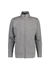 Sweatshirt Gant "Sweatjacke Regular Shield Full Zip Sweat", Herren, Gr. S, grau, Obermaterial: 87% Baumwolle CO. 13% Polyester PES., Sweatshirts Sweatshirt