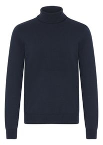 Rollkragenpullover Blend "Rollkragenpullover BHBRYAN", Herren, Gr. XXL, schwarz (salute), Obermaterial: 70% Baumwolle CO. 30% Nylon NY., Pullover Rollkragenpullover