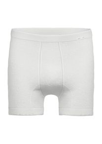 Retro Pants Ammann "Short mit Eingriff Day Classic / Doppelripp Exquisit", Herren, Gr. 14, wei&szlig;, Obermaterial: 100% Baumwolle CO., Unterhosen Retro Pants