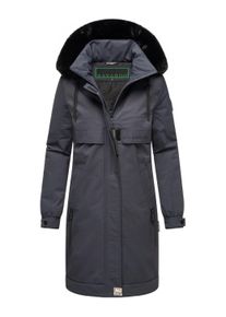 Kurzmantel Navahoo "Kurzmantel Kaltwetterretter 14", Damen, Gr. S, blau (navy), Obermaterial: 55% Nylon NY. 45% Baumwolle CO. Obermaterial: Futter: 100% Polyester PES. 100% Polyester PES., M&auml;ntel Kurzmantel