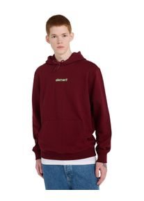 Hoodie Element "Simple Logo", Herren, Gr. M, zinfandel, Obermaterial: 70% Walkfrottier, 30% Walkfrottier;, Sweatshirts Hoodie