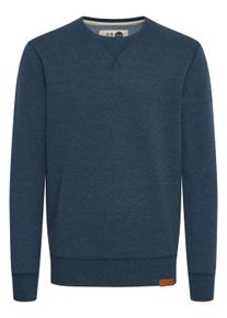 !Solid Longpullover SOLID "Sweatshirt SDTrip", Herren, Gr. XL, blau (ins bl mel), Obermaterial: 50% Baumwolle CO. 50% Polyester PES., Sweatshirts Longpullover