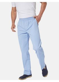 Schlupfhose Babista "Hose PARIELLA", Herren, Gr. 58, N-Gr, blau (hellblau), Obermaterial: 98% Baumwolle CO. 2% Elasthan EL., regular fit, Hosen Schlupfhose, aus Stretch-Qualit&auml;t