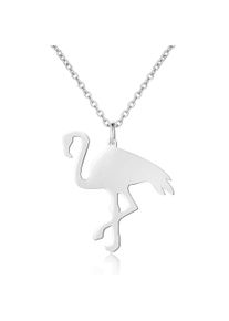 Edelstahlkette AILORIA "Halskette FLAMANT", Damen, silber, Halsketten Edelstahlkette