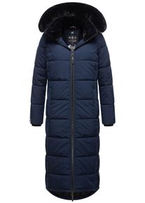Winterjacke Navahoo "Navahoo Knuddelfee Damen Parka B990", Damen, Gr. M, blau (navy), Obermaterial: 100% Polyester PES., Jacken Winterjacke