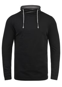 Langarmshirt Blend "Langarmshirt BHPallo", Damen, Gr. L, schwarz, Web, Obermaterial: 60% Baumwolle CO. 40% Polyester PES., regular fit, ohne Ausschnitt, Shirts Langarmshirt