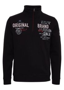 Troyer FQ1924 "Troyer FQLouie", Herren, Gr. M, schwarz (schwarz beauty), Obermaterial: 80% Baumwolle CO. 20% Polyester PES., Pullover Troyer