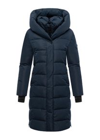 Steppmantel Navahoo "Steppmantel Laubzauber 14", Damen, Gr. S, blau (navy), Obermaterial: 100% Polyester PES. Obermaterial: Futter: 100% Polyester PES. 100% Polyester PES., M&auml;ntel Steppmantel