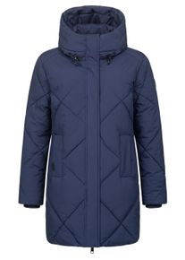 Steppmantel Ragwear "Steppmantel Diamanta", Damen, Gr. S, blau (midnight), Obermaterial: 100% Polyester PES. Obermaterial: Futter: 100% Polyester PES. 100% Polyester PES., M&auml;ntel Steppmantel