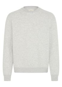 Longpullover Blend "Sweater BHJUST", Herren, Gr. XL, grau (stone mix), Obermaterial: 60% Baumwolle CO. 40% Polyester PES., Pullover Longpullover