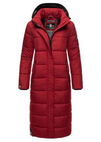 Steppmantel Navahoo "Steppmantel Isalie", Damen, Gr. L, rot (dunkelrot), Obermaterial: 100% Polyester PES. Obermaterial: Futter: 100% Polyester PES. 100% Polyester PES., M&auml;ntel Steppmantel