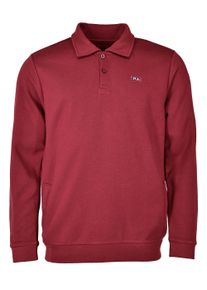 Sweatshirt JCC "Sweatshirt 310212072", Herren, Gr. M, rot (bordeaux), Obermaterial: 60% Baumwolle CO. 40% Polyester COOLMAX PES(Coolmax)., Sweatshirts Sweatshirt