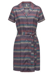 Sommerkleid Ragwear "Sommerkleid Sawira", Damen, Gr. XS, N-Gr, blau (night blau), Obermaterial: 100% Lyocell CLY., Kleider Sommerkleid
