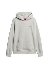 Sweatshirt Superdry "Sweatshirt Essential Logo Hoodie", Herren, Gr. XXL, grau (hellgrau), Obermaterial: 70% Baumwolle CO. 30% Polyester PES., Sweatshirts Sweatshirt