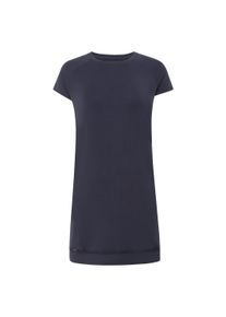 Nachthemd Jockey "Nachthemd Supersoft Short Sleeve Lounge Dress", Damen, Gr. M, N-Gr, blau (dunkelblau), Obermaterial: 95% Modal CMD. 5% Elasthan EL., Kleider Nachthemd