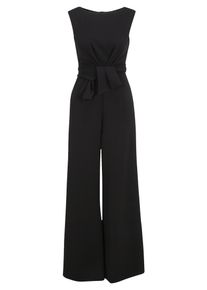 Jumpsuit Vera Mont "Jumpsuit mit weitem Bein", Damen, Gr. 46, EURO, schwarz, Obermaterial: 95% Polyester PES. 5% Elasthan EL., Overalls Jumpsuit