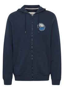 Kapuzensweatjacke Blend "Kapuzensweatjacke BHSweatshirt", Herren, Gr. XL, blau (marineblaus), Obermaterial: 100% Baumwolle CO., Sweatjacken Kapuzensweatjacke