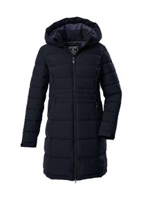 Steppmantel Killtec "KOW 11 WMN QLTD PRK", Damen, Gr. 38, schwarz, Obermaterial: 100% Polyester;Futter: 100% Polyester;F&uuml;llung: 100% Polyester, M&auml;ntel Steppmantel, Wasserabweisender Parka mit verstellbarer Kapuze und Kinnschutz