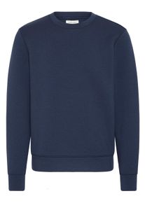 Longpullover Casual Friday "Sweatshirt CFSebastian", Herren, Gr. M, schwarz (schwarz iris), Obermaterial: 80% Viskose CV. 13% Polyester PES. 7% Elasthan EL., Sweatshirts Longpullover