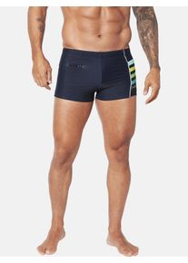Badeshorts Jan Vanderstorm "Badehose KILDER", Herren, Gr. 8XL, weit, blau (dunkelblau), Obermaterial: 80% Polyamid ECONYL PA ECONYL. 20% Elasthan EL., Badehosen Badeshorts