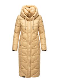 Steppmantel Navahoo "Steppmantel Waffelchen", Damen, Gr. L, beige (sand), Obermaterial: 100% Polyester PES. Obermaterial: Futter: 100% Polyester PES. 100% Polyester PES., M&auml;ntel Steppmantel