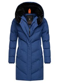 Steppmantel Ragwear "Steppmantel Natalka Cosy", Damen, Gr. 3XL, blau (navy), Obermaterial: 100% Polyester PES. Obermaterial: Futter: 100% Polyester PES. 100% Polyester PES., M&auml;ntel Steppmantel