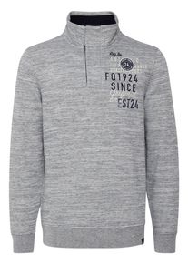 Troyer FQ1924 "Troyer FQGudmund", Herren, Gr. M, grau (pewter mix), Obermaterial: 60% Baumwolle CO. 40% Polyester PES., Pullover Troyer