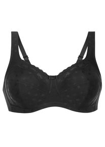 Entlastungs-BH Anita "Komfort BH Airita", Damen, Gr. 95, Cup B, schwarz, Obermaterial: 50% Polyester PES. 39% Polyamid PA. 11% Elasthan EL., BHs Entlastungs-BH