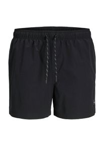 Jack & Jones Badeshorts JACK & JONES "Badeshorts SWIM SHORTS", Herren, Gr. XXL, N-Gr, schwarz, Obermaterial: 100% Polyester PES., Badehosen Badeshorts